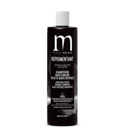 Shampoing Repigmentant Noir D'Aniline Reflets Noirs Intenses 500ml Mulato