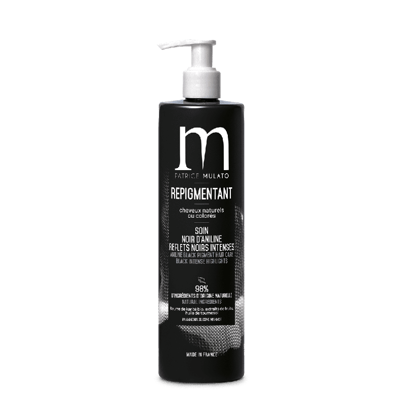 Soin Repigmentant Noir d'Aniline Reflets Nois Intenses 500ml Mulato Soin Repigmentant Noir d'Aniline Reflets Nois Intenses 500ml Mulato