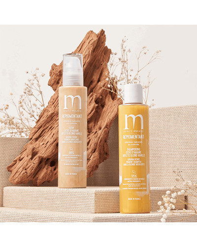 Shampoing Repigmentant Ocre d'Havane Reflets Blonds Vanille 500ml Mulato