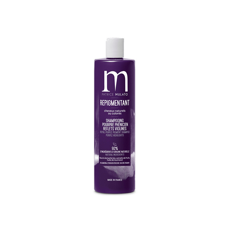 Shampoing Repigmentant Pourpre Phénicien Reflets Violines 500ml Mulato Shampoing Repigmentant Pourpre Phénicien Reflets Violines 500ml Mulato