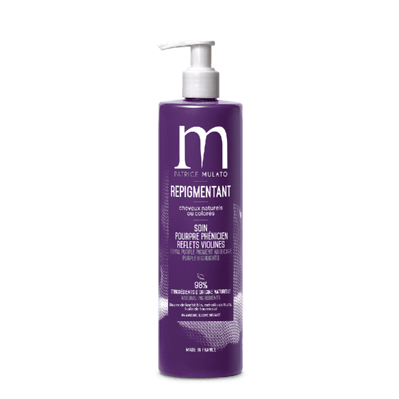 Soin Repigmentant Pourpre Phénicien Reflets Violines 500ml Mulato