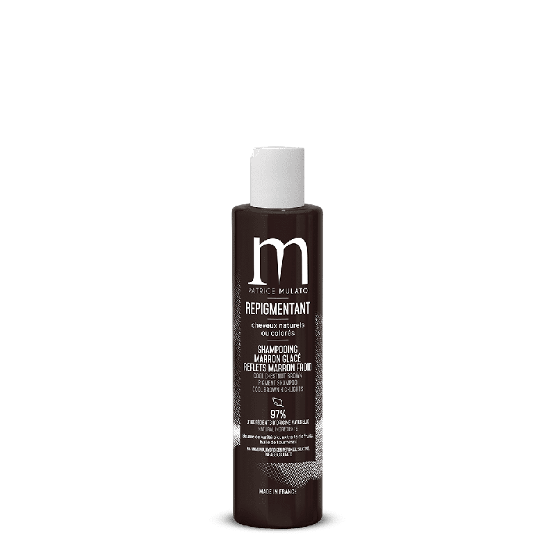 Shampoing Repigmentant Marron Glacé Reflets Marron Froid 200ml Mulato Shampoing Repigmentant Marron Glacé Reflets Marron Froid 200ml Mulato