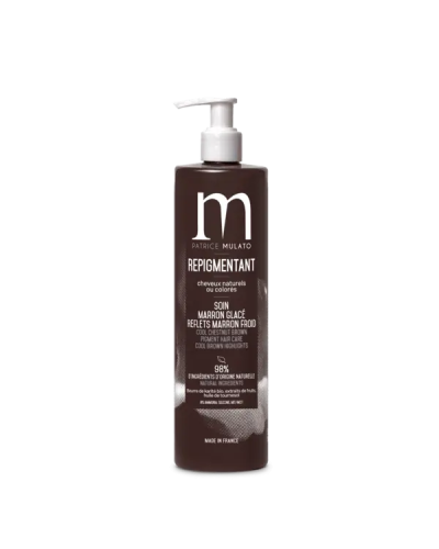 Soin Repigmentant Marron Glacé Reflets Marron Froid 500ml Mulato