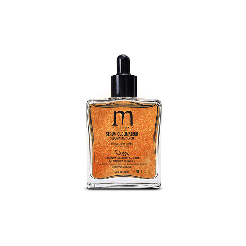 Sérum Sublimateur Pailleté Cheveux et Corps Mulato 30ml Sérum Sublimateur Pailleté Cheveux et Corps Mulato 30ml