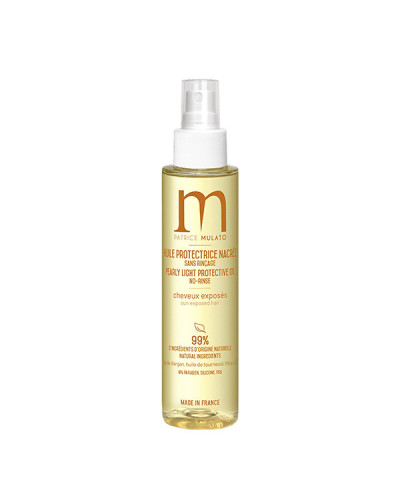 Huile Capillaire Solaire Protectrice Anti-UV Nacrée 100ml Mulato
