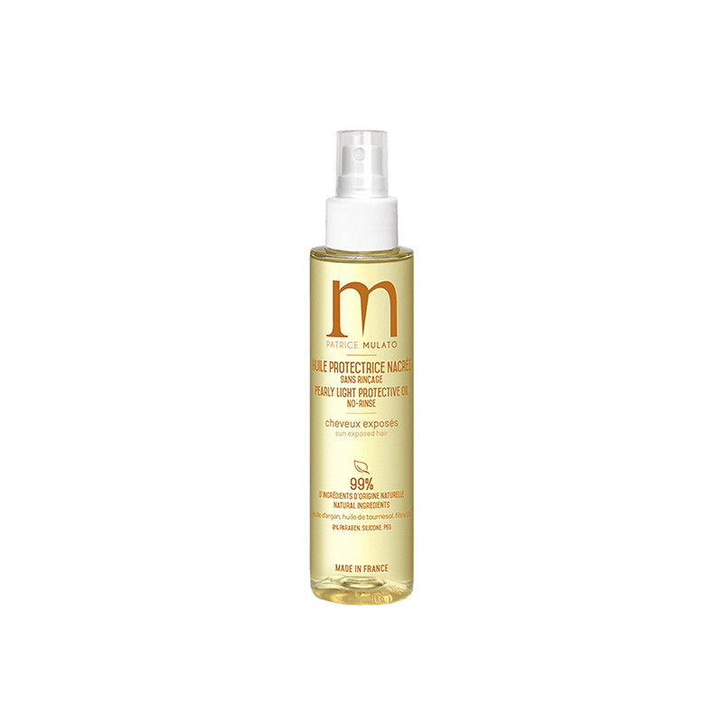 Huile Capillaire Solaire Protectrice Anti-UV Nacrée 100ml Mulato Huile Capillaire Solaire Protectrice Anti-UV Nacrée 100ml Mulato