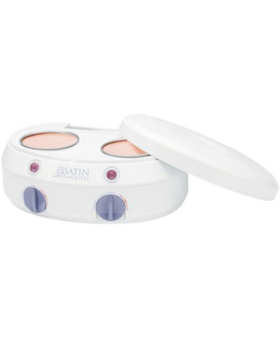 Chauffe Cire Double Wax Warmer Satin Smooth 2x400g