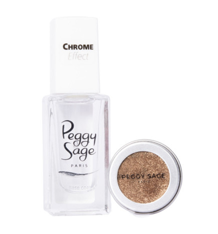 Coffret Pigment Et Top Coat Spécial Chrome Peggy Sage