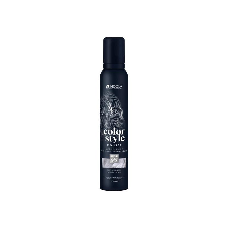 Mousse Colorante Coiffante Argent Indola Schwarzkopf 200ml Mousse Colorante Coiffante Argent Indola Schwarzkopf 200ml