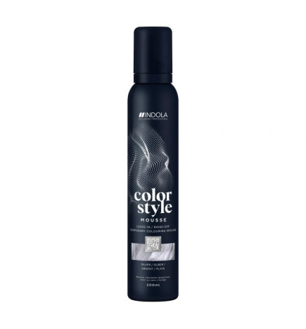 Mousse Colorante Coiffante Argent Indola Schwarzkopf 200ml