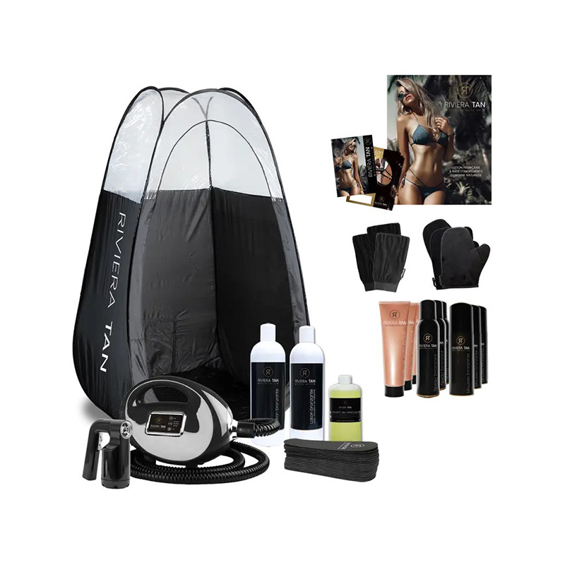 Kit Spray Tan professionnel complet Riviera Tan Kit Spray Tan professionnel complet Riviera Tan