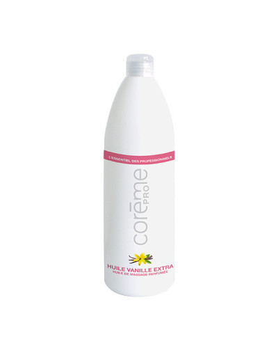 Huile de Massage Parfumée Vanille Extra Corème 1000ml
