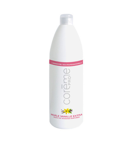 Huile de Massage Parfumée Vanille Extra Corème 1000ml