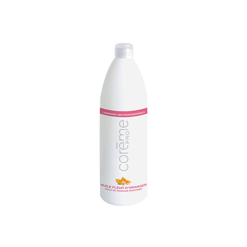 Huile de Massage Parfumée Fleur d'Oranger Corème 1000ml
