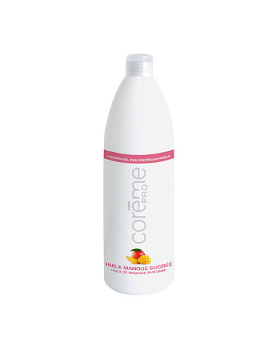Huile de Massage Parfumée Mangue Sucrée Corème 1000ml