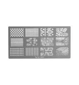 Plaque de Stamping Nail Art 1 Peggy Sage