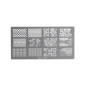 Plaque de Stamping Nail Art 1 Peggy Sage
