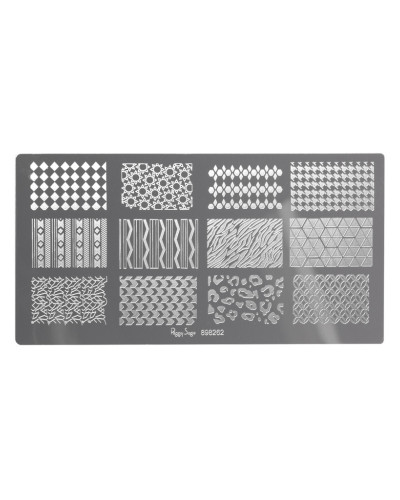 Plaque de Stamping Nail Art 2 Peggy Sage