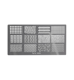 Plaque de Stamping Nail Art 2 Peggy Sage