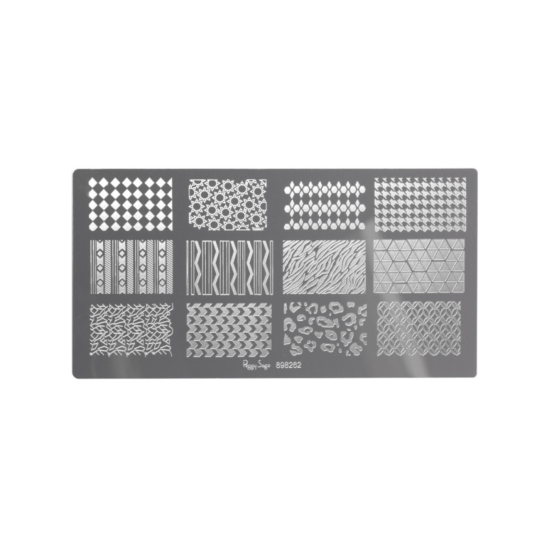 Plaque de Stamping Nail Art 2 Peggy Sage Plaque de Stamping Nail Art 2 Peggy Sage