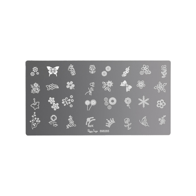 Plaque de Stamping Nail Art 5 Peggy Sage