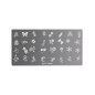 Plaque de Stamping Nail Art 5 Peggy Sage