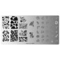 Plaque de Stamping Nail Art Tropical Punch Peggy Sage Plaque de Stamping Nail Art Tropical Punch Peggy Sage