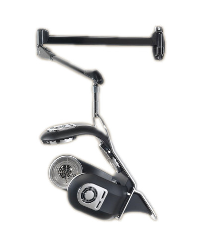 Casque Hair Station Sur Bras Noir