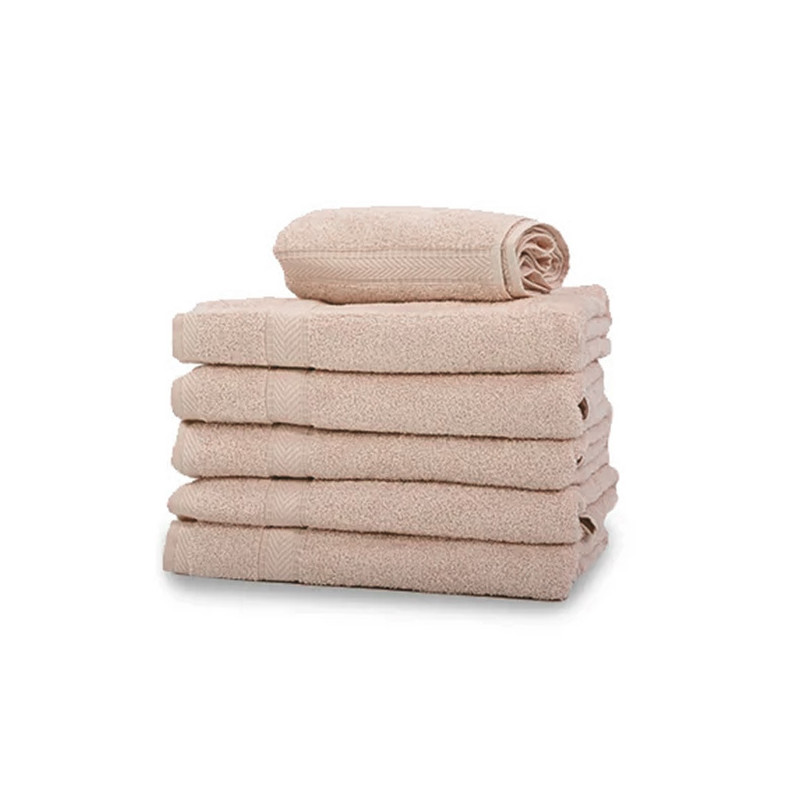 Lot de 12 Essuie-mains Taupe 30x30