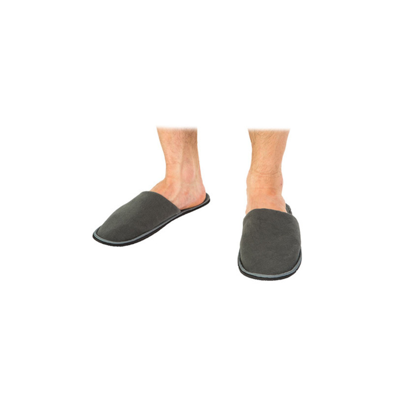 Mules Fermées Homme Grises
