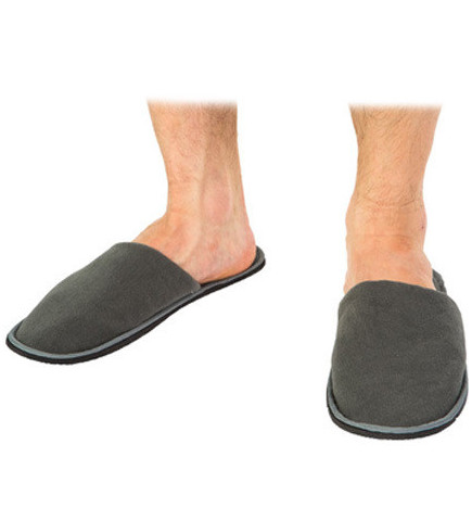 Mules Fermées Homme Grises