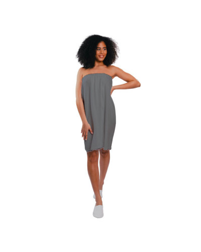 Paréo Éponge Gris Anthracite