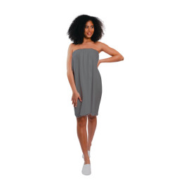 Paréo Éponge Gris Anthracite