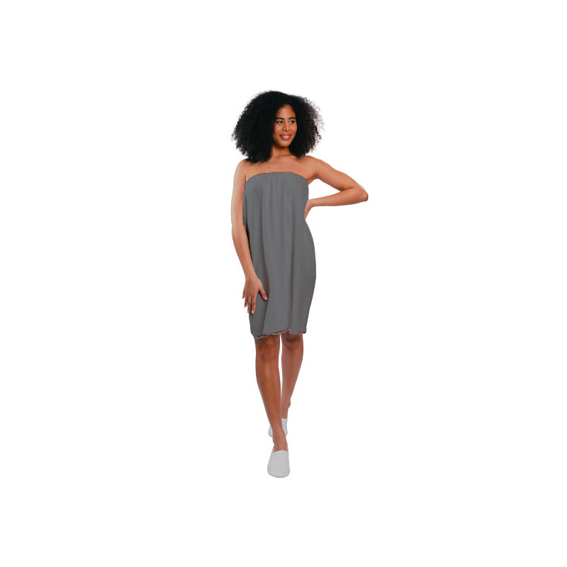 Paréo Éponge Gris Anthracite Paréo Éponge Gris Anthracite
