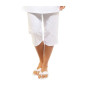 Pantacourt Blanc Taille 34 Novelastic Pantacourt Blanc Taille 34 Novelastic