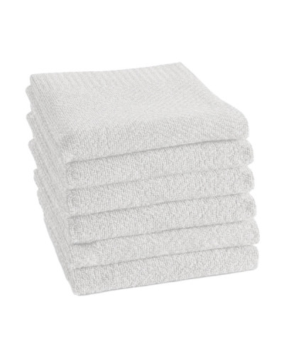 GE SERVIETTE ESSUIE MAINS 30x30 BLANC Lot de 6