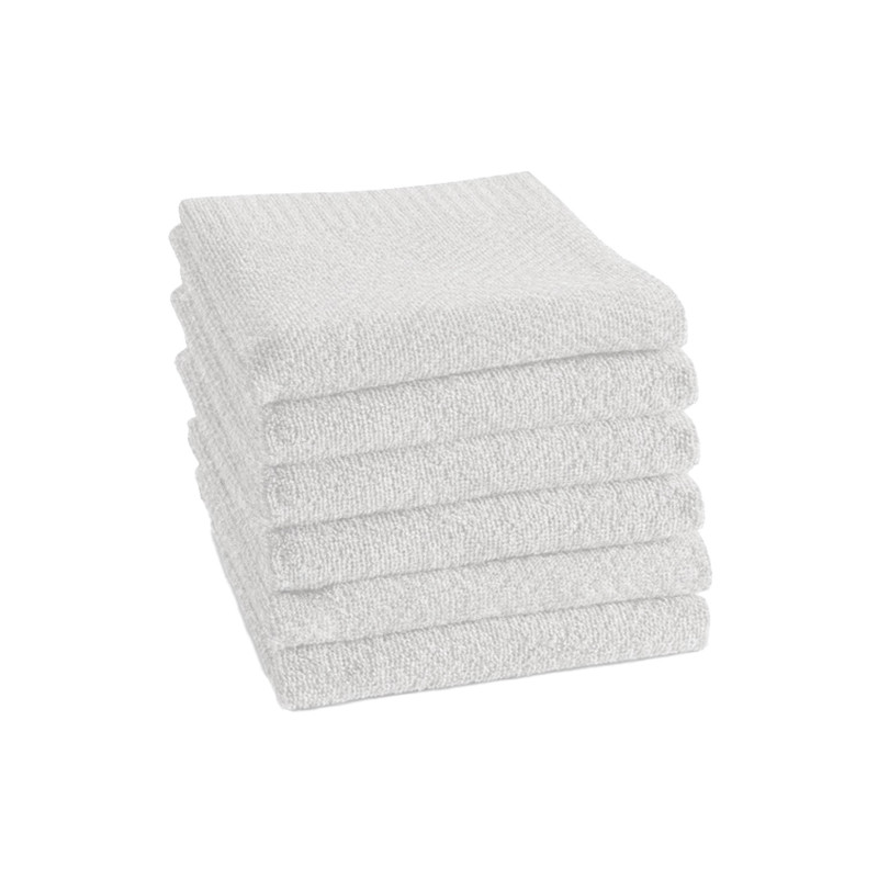 GE SERVIETTE ESSUIE MAINS 30x30 BLANC Lot de 6 GE SERVIETTE ESSUIE MAINS 30x30 BLANC Lot de 6