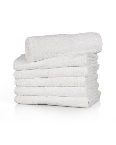 Lot de 12 Serviettes Blanche 30x50
