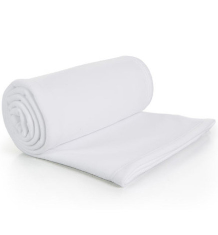 Couverture Polaire BlancheNovelastic