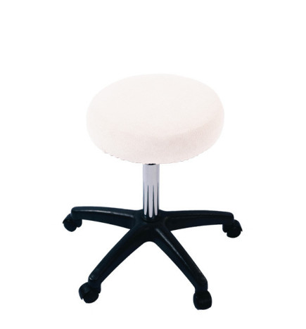 Housse Tabouret Blanche T.1Novelastic