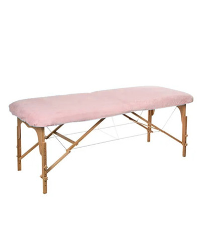 Housse Fauteuil Rose Poudré T.2 + Tendeur