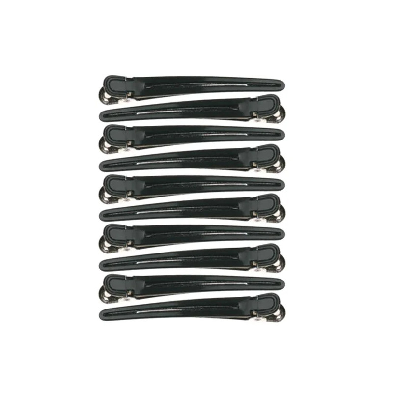 10 Pinces Sépare Mèches Noires