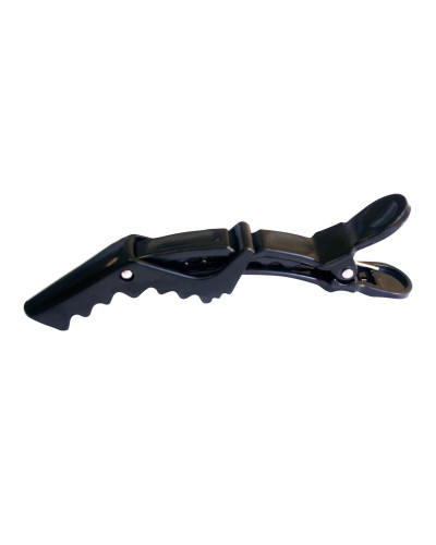 6 Pinces Alligator Noires