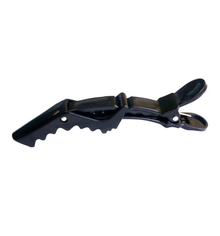 6 Pinces Alligator Noires