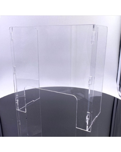 Plexiglas de protection pour table à manucure
