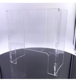 Plexiglas de protection pour table à manucure