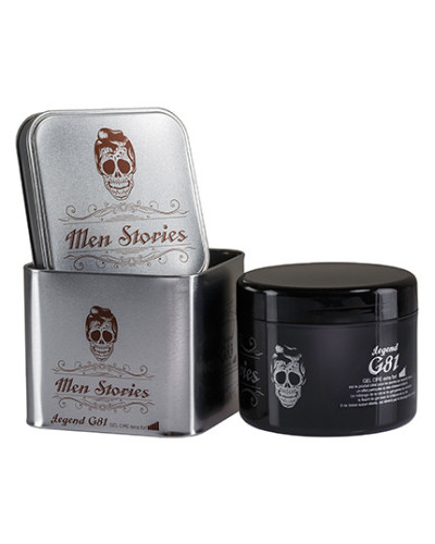 Gel Cire Boite Métal G81 Men Stories 500 ml
