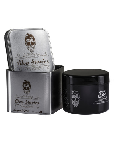 Gel Extra Fort Boite Métal Men Stories500 ml
