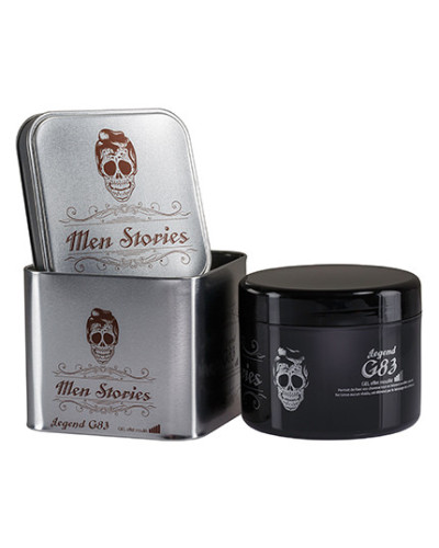 Gel Effet Mouille Boite Métal Men Stories 500 ml