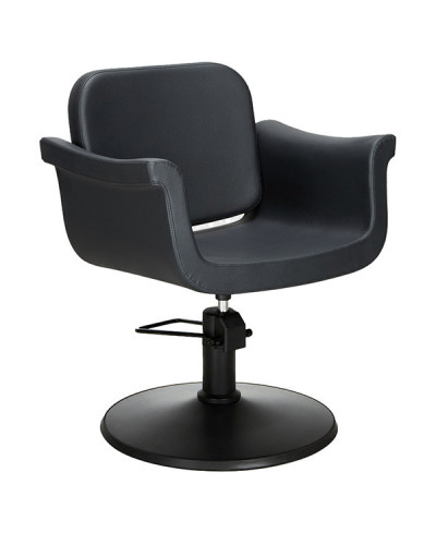 Fauteuil Hydra Noir Base Noire